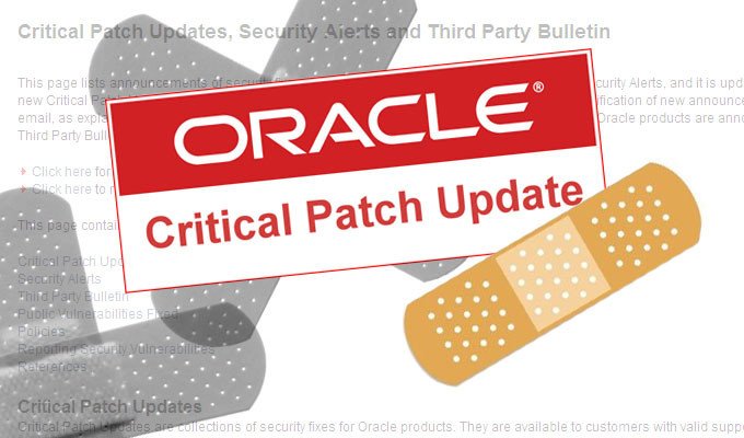Oracle patch vulnerability