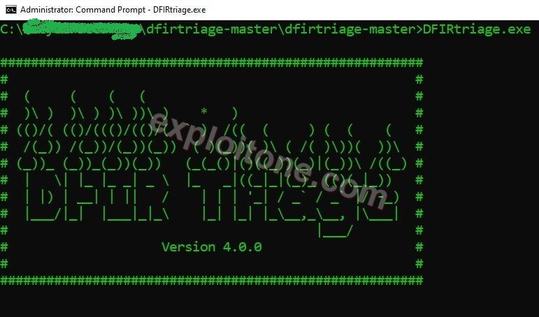 Dfirtriage - Tool launch