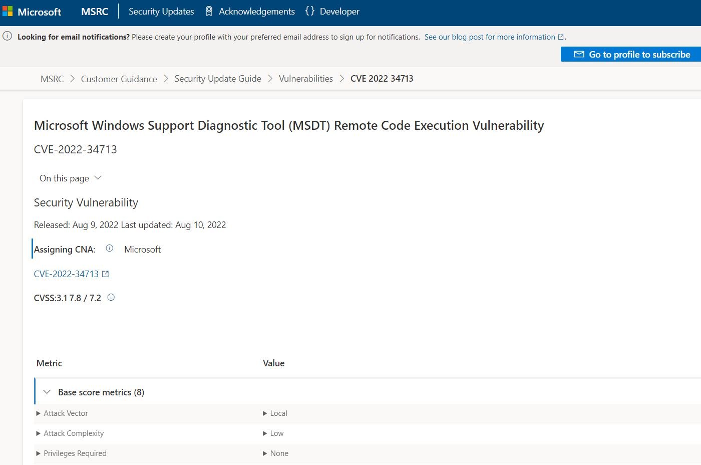 Microsoft patches critical vulenerblity in Windows Support Diagnostic Tool